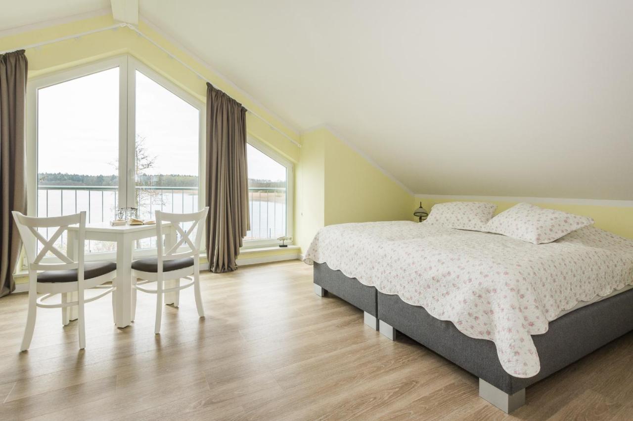 Luxus-See-Domizil Mit Sauna, Kamin Und Boot-130 Qm Fuer 6 Personen Krakow am See Exterior foto