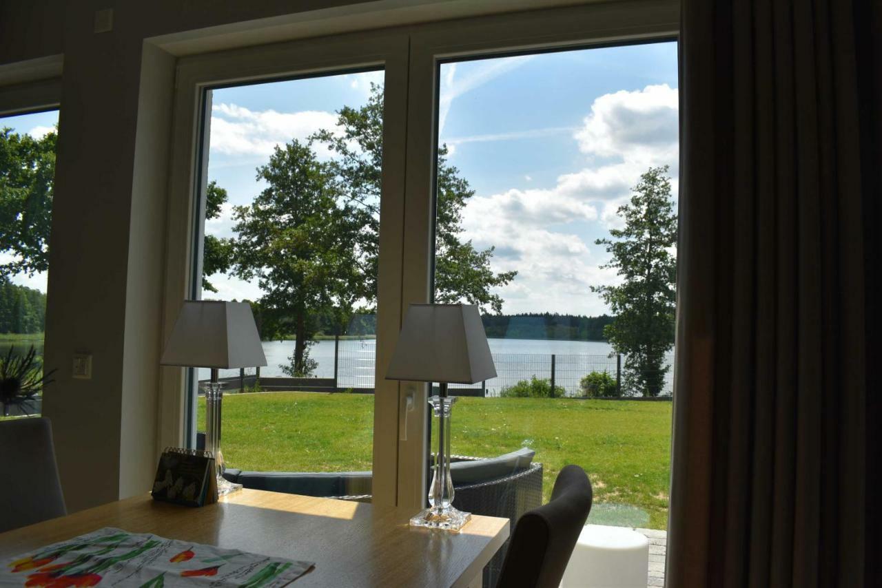 Luxus-See-Domizil Mit Sauna, Kamin Und Boot-130 Qm Fuer 6 Personen Krakow am See Exterior foto
